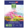 Папка для акварели А3 Brauberg Art Classic, 10 листов, 200 г/м2, с эскизами 111065