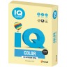Бумага цветная для принтера IQ Color А4, 160 г/м2, 250 листов, желтая, YE23