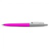 Ручка шариковая Parker "Jotter Orig Magenta", розовый, нержавеющая сталь, блистер, синяя, 143861