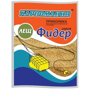 Прикормка Карпомания Фидер 750г Лещ