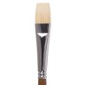 Кисть художественная Brauberg Art Classic щетина, плоская, № 22, длинная ручка 200723