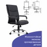 Кресло офисное Brabix Space EX-508 экокожа, черное 530860