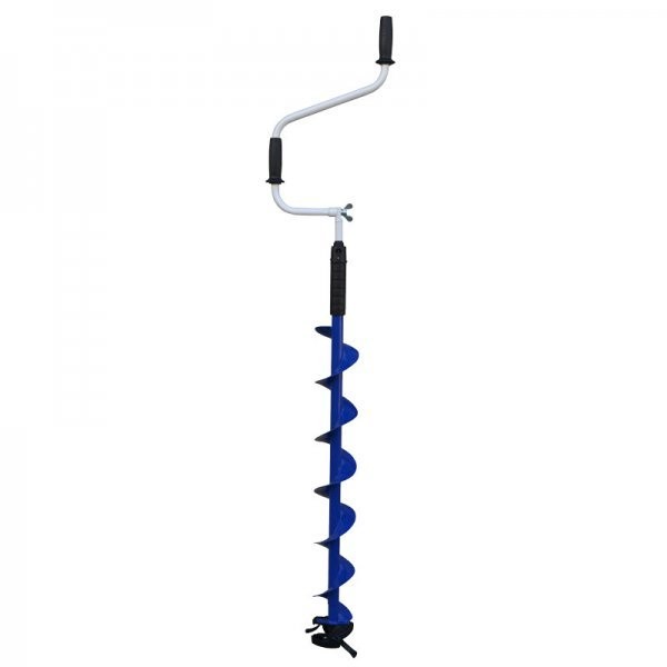 Ледобур Тонар INDIGO-130(R)-1600 двуручный, телескопический, правый, полукруглые ножи