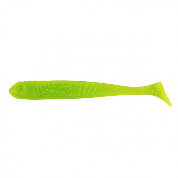 Виброхвост Helios Jumbo 4,95"/12.5 см, цвет Lime 5 шт HS-7-008