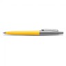 Ручка шариковая Parker "Jotter Orig Yellow", желтый, нержавеющая сталь, блистер, синяя, 143862
