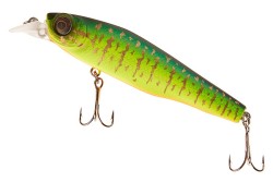 Воблер Adusta Twitch Shiner Jumper 90F 12г цвет 004 Hot Tiger