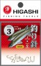 Крючок Higashi Sode ringed №3 Black (10 шт)