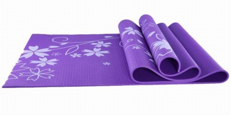 Коврик для йоги и фитнеса BB8303 173*61*0,4см