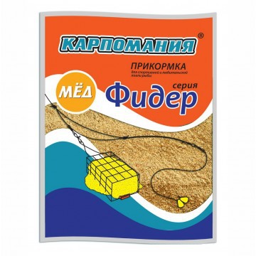 Прикормка Карпомания Фидер 750г Мед