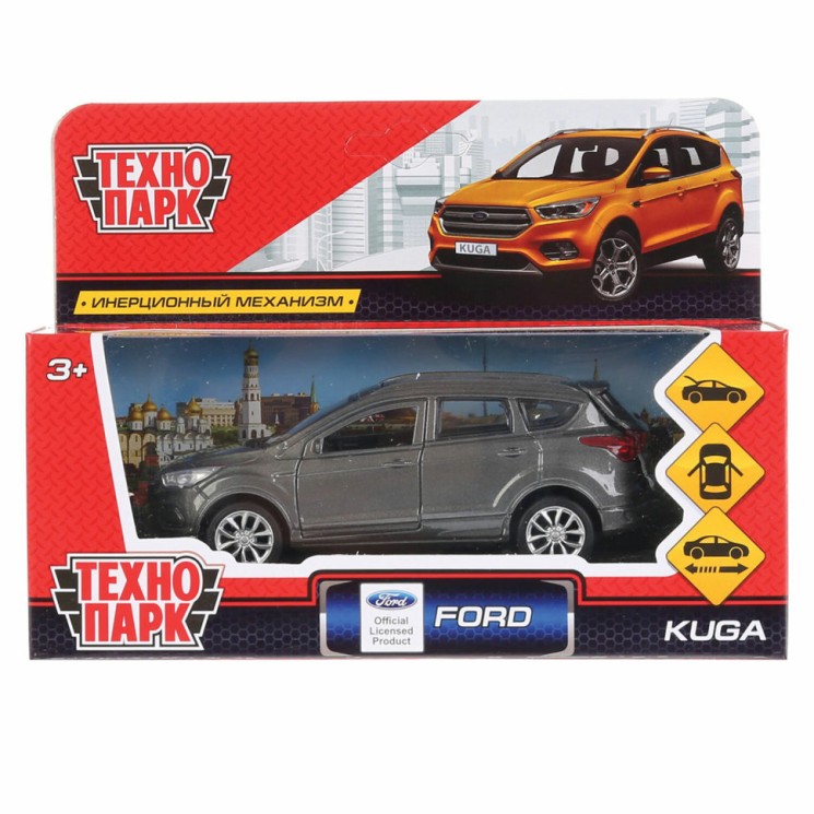 Машина инерционная Технопарк Ford Kuga 12 см KUGA-GY, 265823