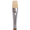 Кисть художественная Brauberg Art Classic щетина, плоская, № 24, длинная ручка 200724