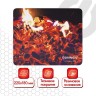 Коврик для мыши Sonnen FIRE, резина + ткань, 220х180х3 мм, 513292