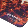Коврик для мыши Sonnen FIRE, резина + ткань, 220х180х3 мм, 513292