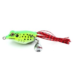 Лягушка-незацепляйка Namazu FROG с лепестком, 55 мм, 10 г, цвет 08, YR Hooks (BN) #1 N-FP55-10-08