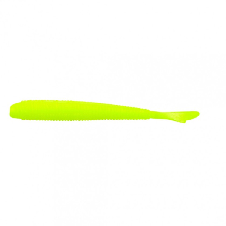 Слаг Yaman PRO Stick Fry, р.1,8 inch, цвет #02 - Chartreuse (уп. 10 шт.) YP-SF18-02