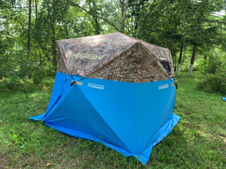 Накидка на половину зимней палатку Higashi Pyramid SW Camo