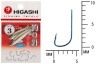 Крючок Higashi Sode ringed №3 Blue (10 шт)