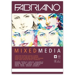 Альбом для рисования А4 Fabriano Mixed Media 40 листов, 250 г/м2, мелкое зерно 19100381