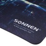 Коврик для мыши Sonnen SINGULARITY, резина + ткань, 220х180х3 мм, 513293