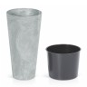 Кашпо для цветов Tubus Slim Beton DTUS400B-422U (35/64 л) 2 предмета