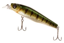 Воблер Adusta Twitch Shiner Jumper 90F 12г цвет 021 Yellow Perch