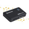 Картридер Defender OPTIMUS USB 2.0, порты SD/MMC, TF, M2, MC, CF, XD, 83501, 511271