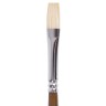 Кисть художественная Brauberg Art Classic щетина, плоская, № 8, длинная ручка 200716