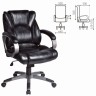 Кресло руководителя Brabix Eldorado EX-504 экокожа, черное 530874