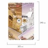 Скетчбук А5+ Brauberg Art Debut 60 + 20 листов, 120 г/м2 + 80 г/м2 112982