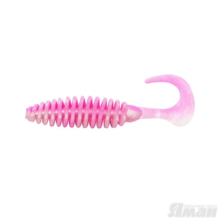 Твистер Yaman Battery Tail, 5", цвет 29 - Pink Pearl, 3 шт Y-BT5-29-3