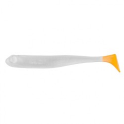 Виброхвост Helios Jumbo 4,95"/12.5 см, цвет Pearl & Orange 5 шт HS-7-019