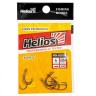 Крючок Helios Pin hook с кольцом №6 цвет BN (10 шт) HS-PH-BN-6