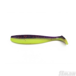 Виброхвост Yaman Sharky Shad, 4,5", цвет 26 - Violet Chartreuse, 5 шт Y-SS45-26