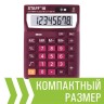 Калькулятор настольный Staff STF-1808-WR 8 разрядов 250467