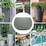 Кашпо для цветов Beton Bowl DKB290-422U 2 предмета бетон