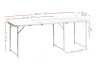 Стол складной Nisus N-FT-625-3A трехсекционный