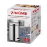 Ведро для мусора с педалью Лайма Classic 3 л 604942