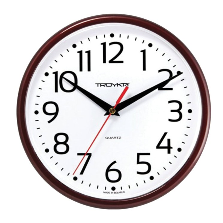 Часы настенные Troyka 91931912 круг D23 см