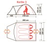 Палатка Canadian Camper Karibu 3 comfort