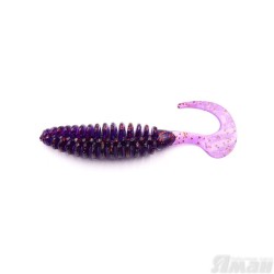 Твистер Yaman Battery Tail, 5", цвет 08 - Violet, 3 шт Y-BT5-08-3