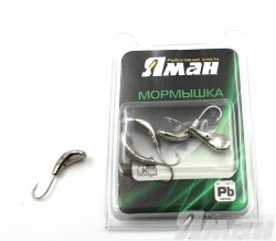 Мормышка Яман Комар с отв., цвет NL, р.5 (5 шт.) Я-МР08