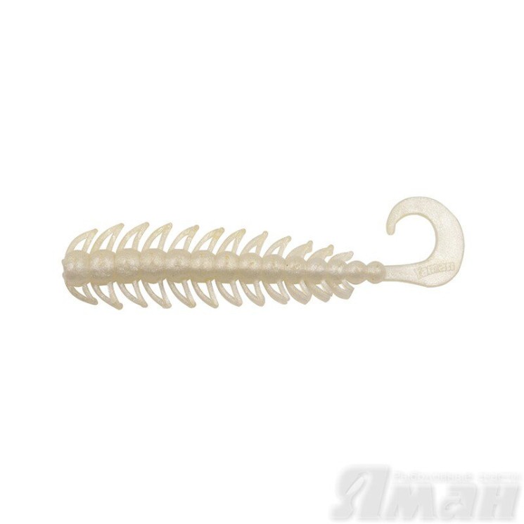 Твистер Yaman Ruff, 4", цвет 28 - Pearl, 5 шт Y-R4-28
