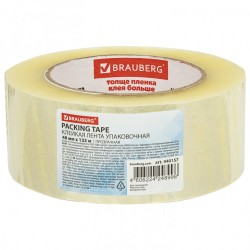 Скотч 48 мм х 132 м прозрачный 45 мкм Brauberg 440157 85 цена за 6 шт