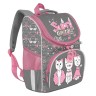 Ранец школьный ортопедический Grizly Мяу с сумкой для обуви 8 л RAm-084-1/1 (229524)
