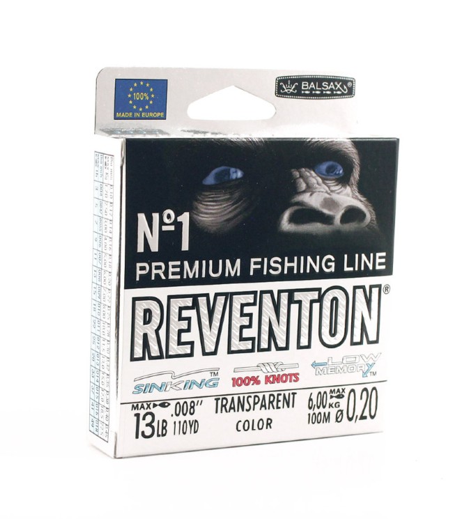 Леска Balsax Reventon Box 100м 0,2 (6,0кг)