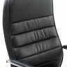 Кресло офисное Brabix "Stark EX-547", экокожа, хром, черное, 531948