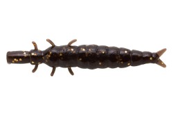 Приманка нимфа Nikko Caddisfly Larvae L 38мм цвет Brown Gold Glitter, 5 шт