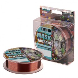 Леска Akkoi Mask Feeder 0,309мм 150м Dark Brown MFE150/0.309