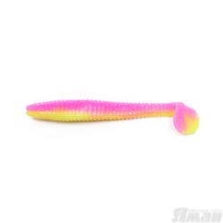 Виброхвост Yaman Flatter Shad, 3", цвет 24 - Gum, 6 шт Y-FS3-24