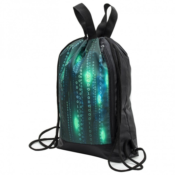 Мешок для обуви Юнландия, с ручками, боковой карман на молнии, 46х36 см, Matrix, 271068